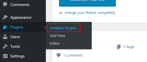 Installed-Plugins-Page