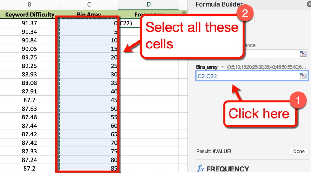 Excel Bin数组字段