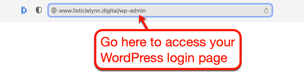 WordPress管理员URL